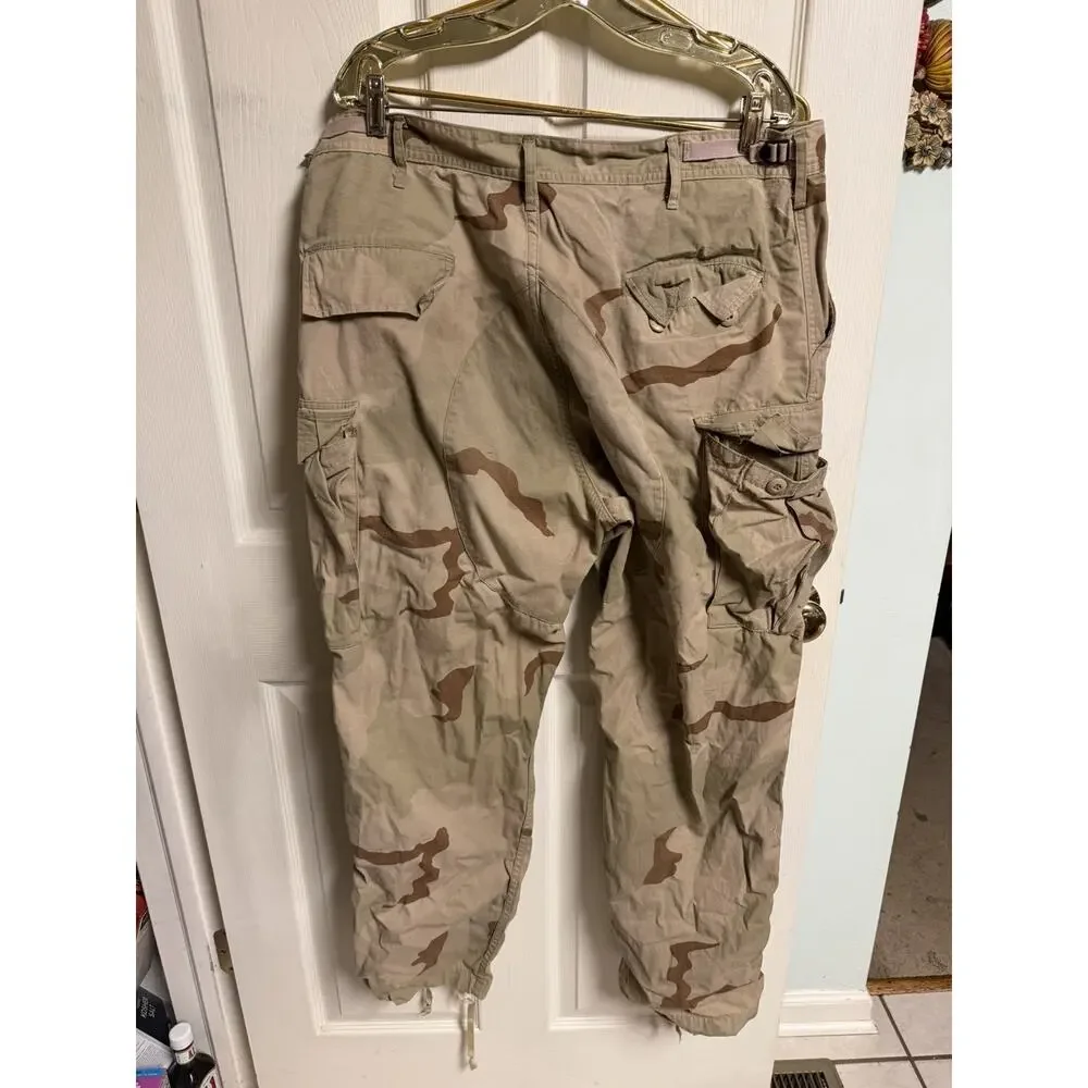 US Army Pants Mens 38x32 Cargo Desert Camouflage Utility Uniform 90s Y2k